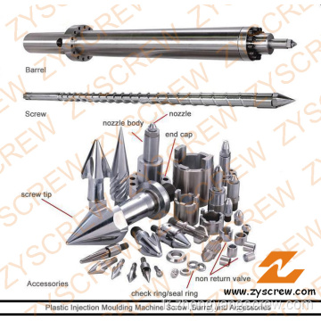 Cylindre de vis de baril de vis de machine de moulage par injection d&#39;Em480 Chende